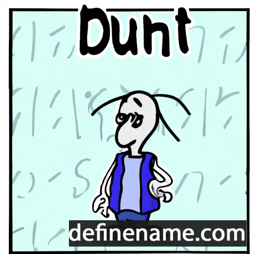 Ddunit cartoon