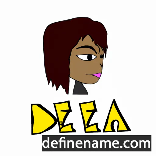 Déa cartoon