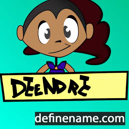 Deandrae cartoon