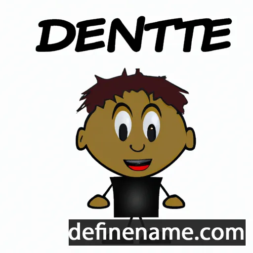 Deantae cartoon