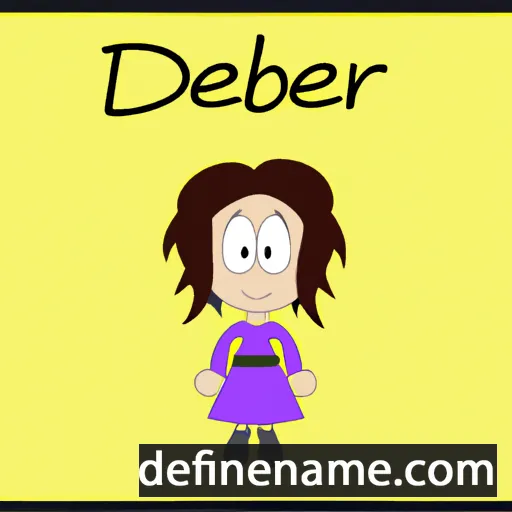 Debbera cartoon