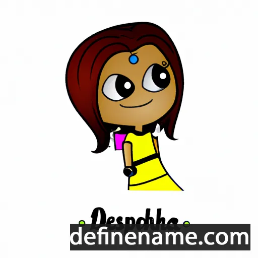 Deepshika cartoon