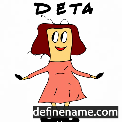 Deetta cartoon