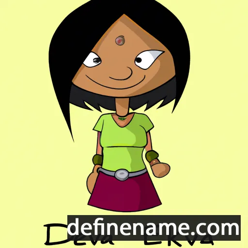 Deevika cartoon