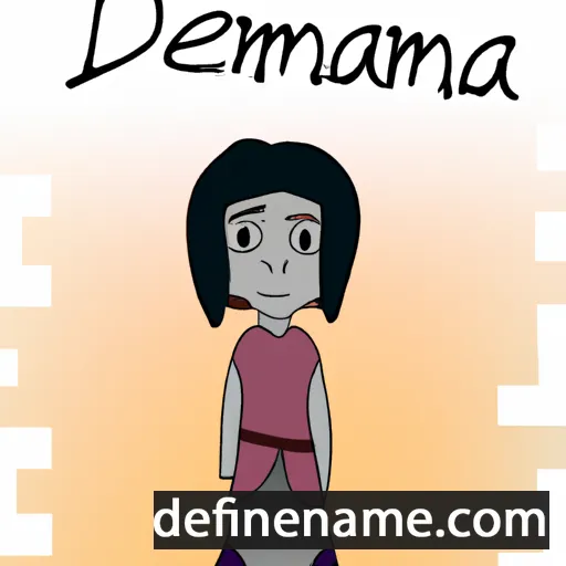 Dehenna cartoon