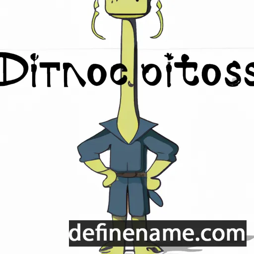 Deinostratos cartoon