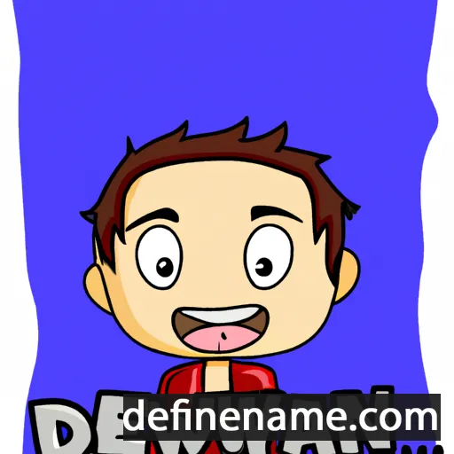 Deiwyn cartoon