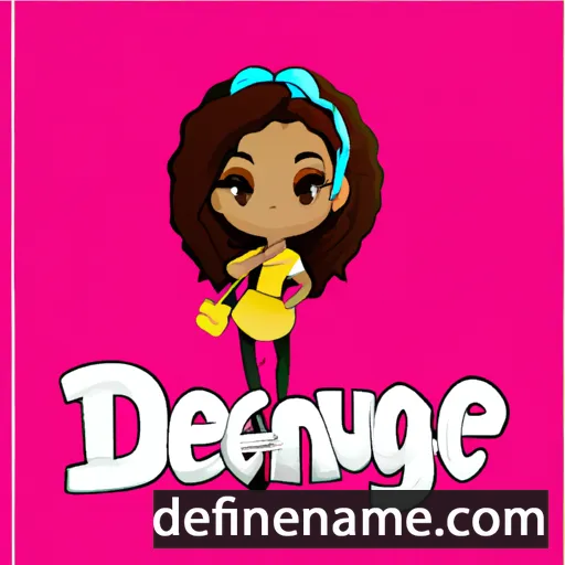 Dejanique cartoon