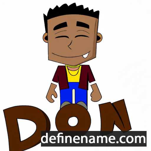 Dejon cartoon