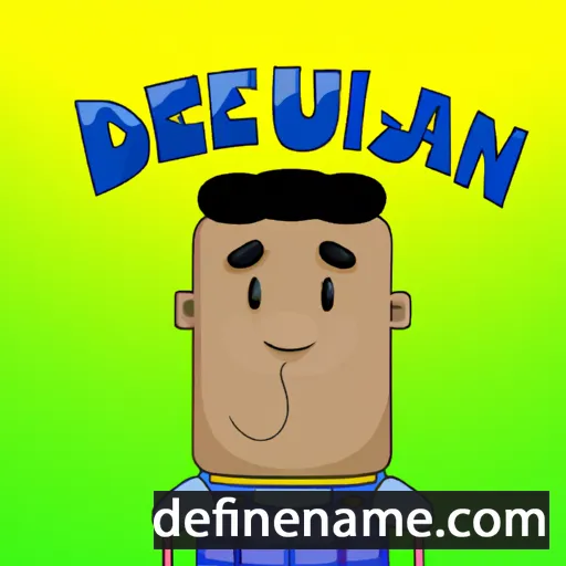 Dejuan cartoon