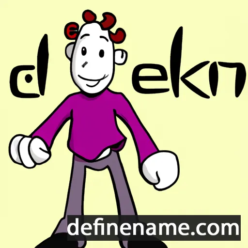 Deklen cartoon