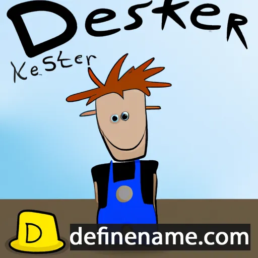 Dekster cartoon