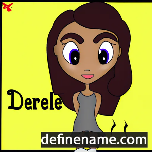 Delaree cartoon