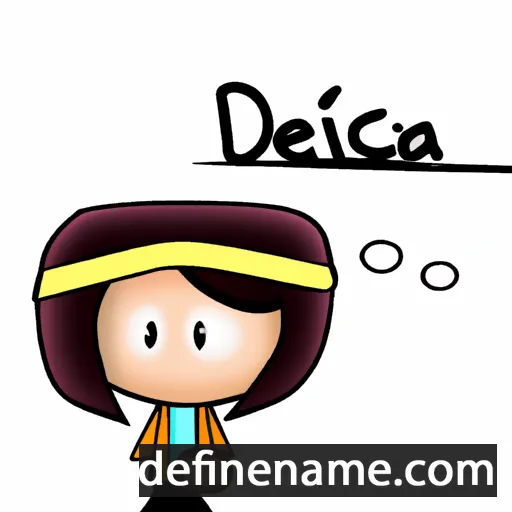 Delica cartoon