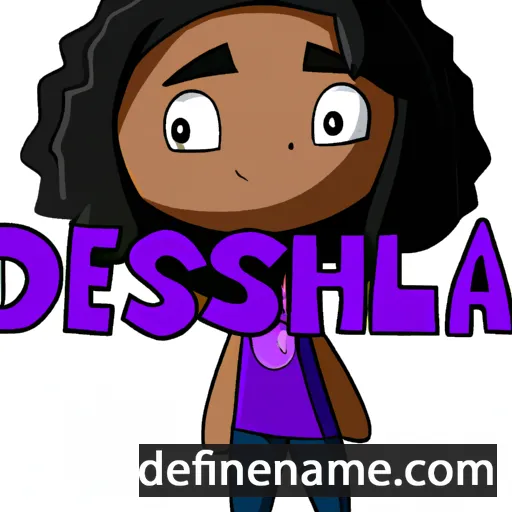 Delisha cartoon