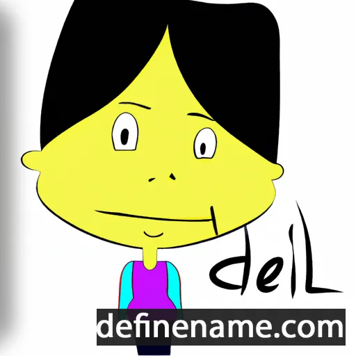 Delmi cartoon