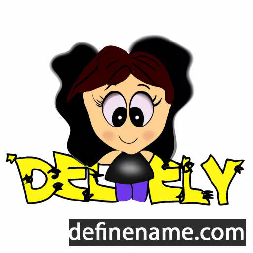 Delmy cartoon