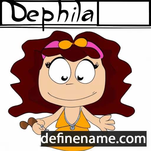 Delpha cartoon