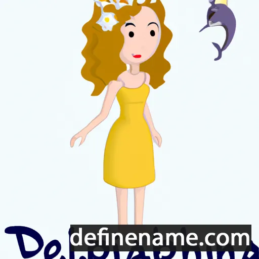 Delphinia cartoon