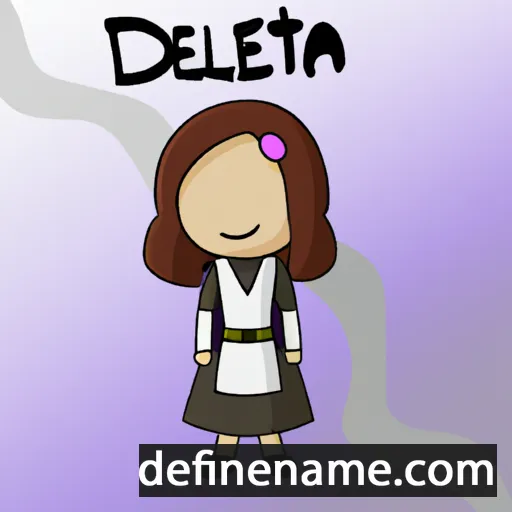 Delthea cartoon