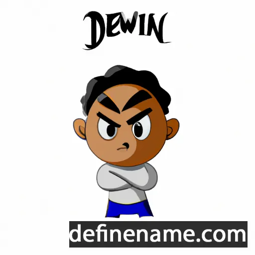 Delwin cartoon