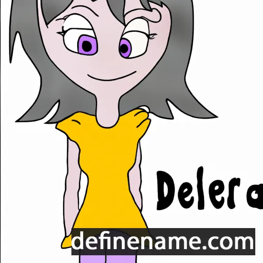 Delyara cartoon