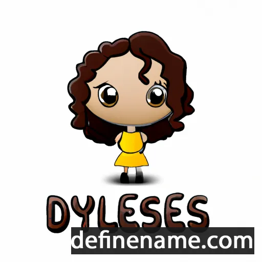 Delyse cartoon