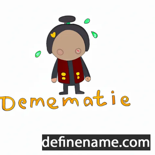 Demainete cartoon