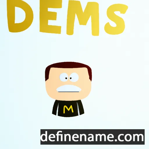 Demas cartoon