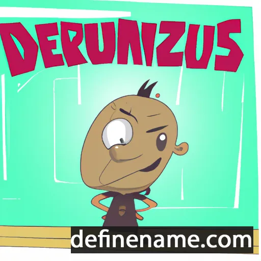 Demetriusz cartoon