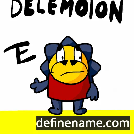 Demoleon cartoon