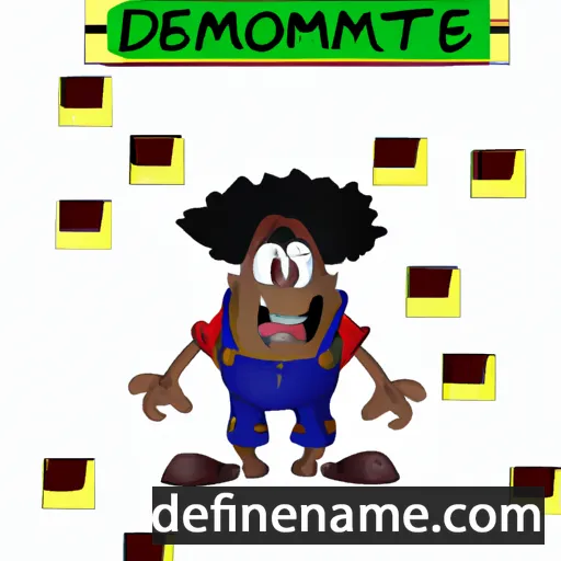 Demonte cartoon