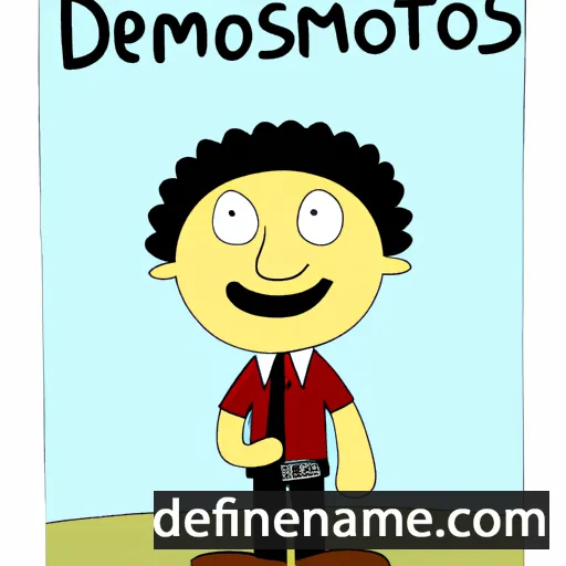 Demostratos cartoon