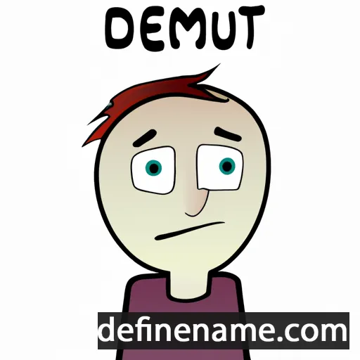 Demut cartoon