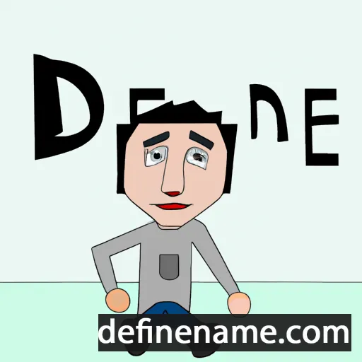 Deñe cartoon