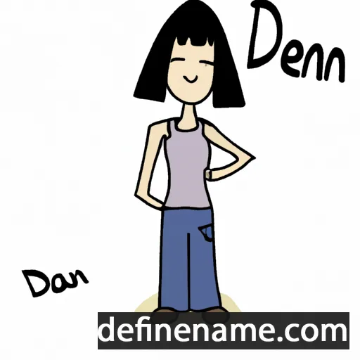 Denai cartoon