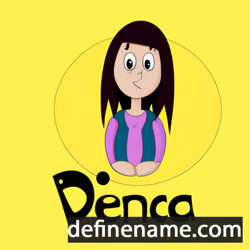 Denča cartoon