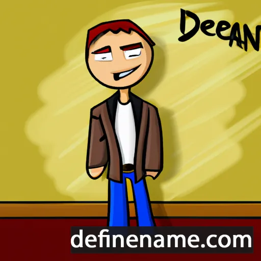 Denean cartoon