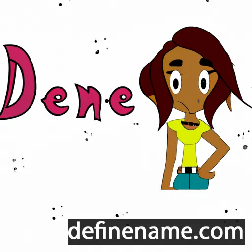 Denee cartoon