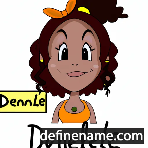 Denelle cartoon