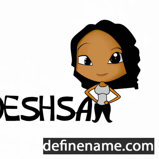 Denesha cartoon