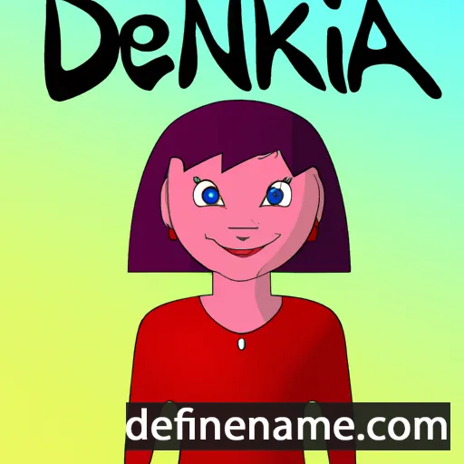 Denika cartoon