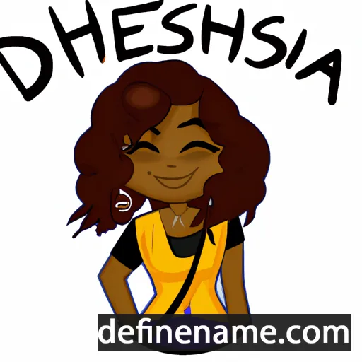 Denisha cartoon