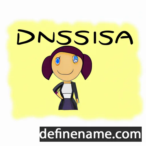 Denisia cartoon