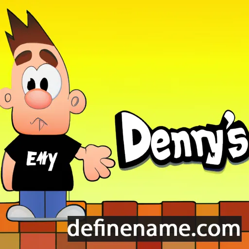 Dennys cartoon