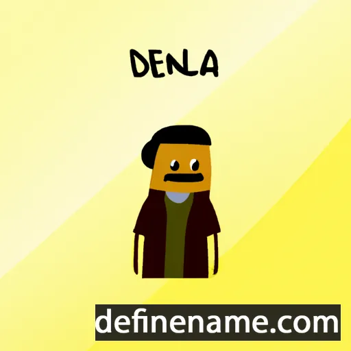 Denola cartoon