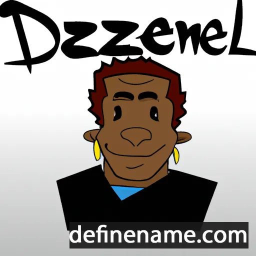 Denzell cartoon