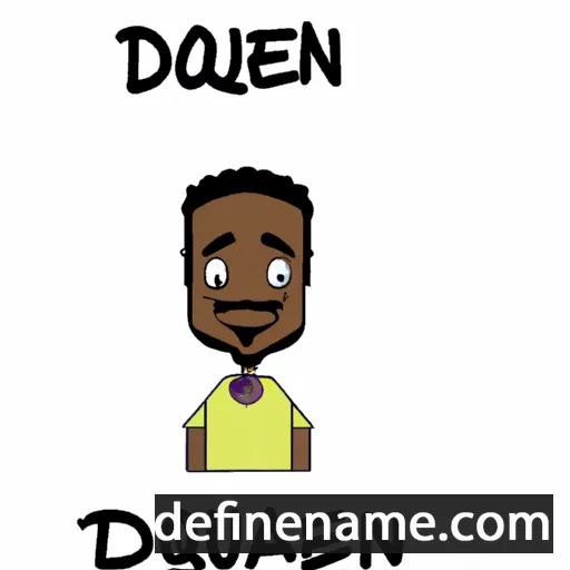 Dequan cartoon