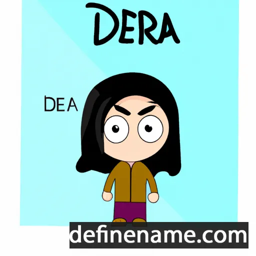 Dera cartoon