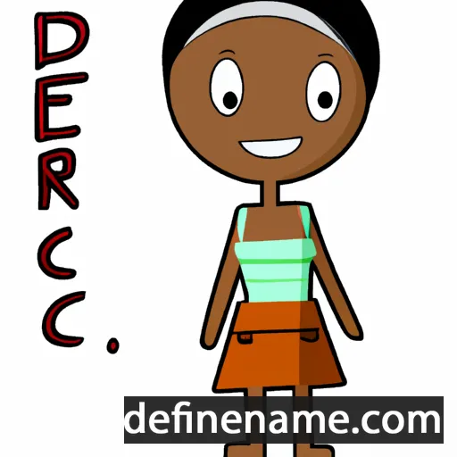 Dericia cartoon